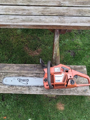 Husqvarna 136 chainsaw spares - chainsaw,