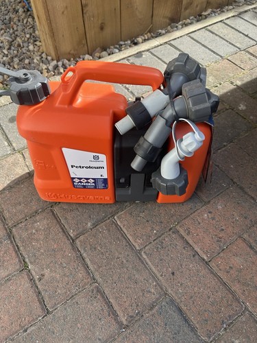 Husqvarna petrol oil combo - husqvarna, can
