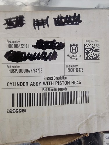 Husqvarna genuine cylinder - husqvarna,