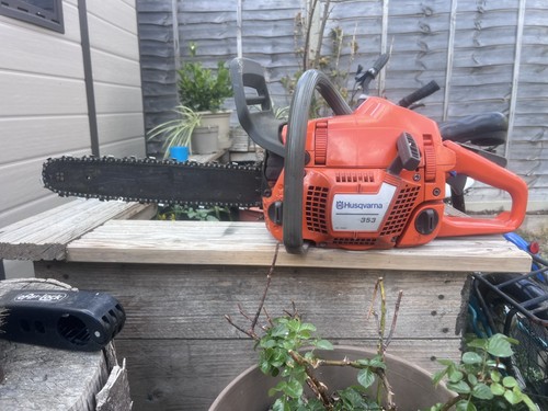 Husqvarna 353 chainsaw with - 353,