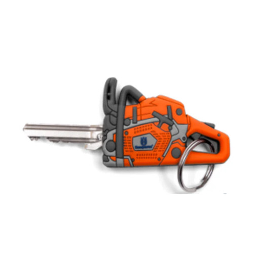 Husqvarna chainsaw keyring - chainsaw,